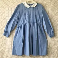ギンザのサエグサ◆水色 ワンピース◆未使用 女子 SAYEGUSA 銀座 子供服のサムネイル
