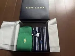 〈新品未使用〉Ralph Lauren 靴下 ハンカチ ギフトセット 24〜26のサムネイル