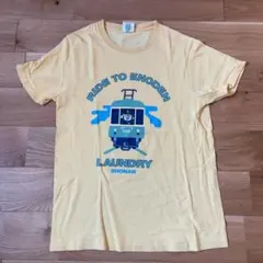 LAUNDRY Tシャツ イエロー S 江ノ電コラボ 湘南限定 USA生地のサムネイル