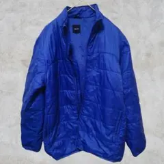 高機能✨ギャップ【160、大人S〜М】薄手ダウン 中綿ジャケット 鮮やかブルー