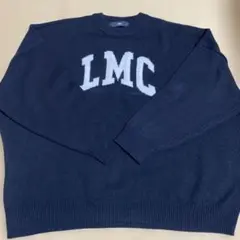 LMC. ネイビー ニット Lサイズのサムネイル