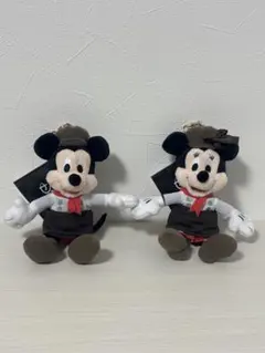 ディズニー ストラップパン屋コスチューム ミッキーマウス　ミニーマウス