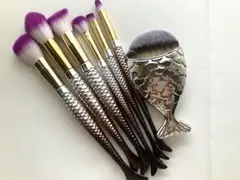 新品未使用品　オシャレで可愛いマーメイドブラシセット