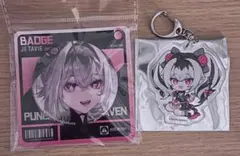 パニシング パニグレ ジェタヴィ 缶バッジ コラボカフェ アクリル キーホルダー