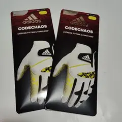 アディダスコードカオスゴルフグローブ23cm2枚