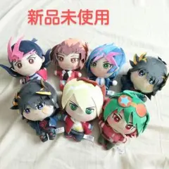 遊☆戯☆王 シリーズ 遊戯王 みにコレ！ 歴代主人公　ぬいぐるみ マスコット7体