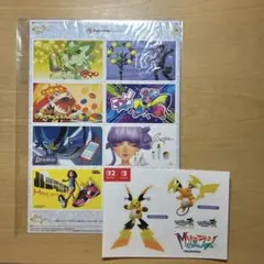 【特典】ポケモン ポケセン M次元ラッシュ メガライチュウ ステッカー