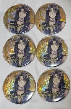 ツイステ ナムコ 缶バッジ 寮服 レオナ