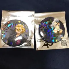 ドクターストーン　フライトジャケット缶バッジスタンリーゼノセット