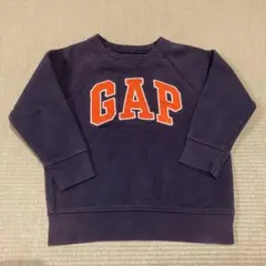 babyGap GAPロゴトレーナー 100cm ネイビー