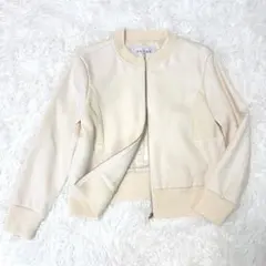 ADORE アドーア ライトブルゾン アイボリー Sのサムネイル