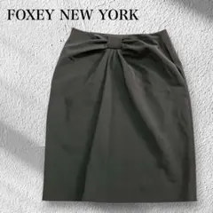 ハート様優先 【美品】フォクシーブティック タックスカート ベロア