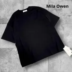 新品未使用　Mila Owen オーバーサイズ Tシャツライクニット