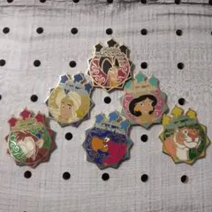 ディズニーシーピンバッジ2005年 6個セット ピンバッジ 東京ディズニー