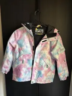 子ども用スキーウェア パステルカラー上着のみ120センチクリーニング済