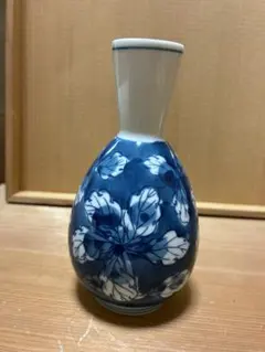 オールドノリタケ青と白の花柄花瓶 - メルカリ