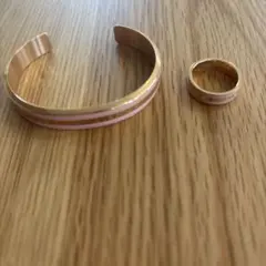 Daniel Wellington バングル リング セット ピンク ゴールドのサムネイル