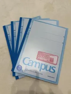 キャンパスノート　4冊セット　B5 6mm×35行　30枚