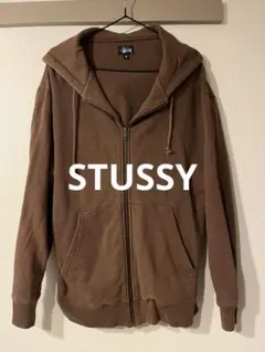 ステューシー/90s～00sY2K/ファー付きZIPパーカー男女兼用SIZE L ステューシー/90s～00sY2K/ファー付きZIPパーカー男女兼用SIZE L