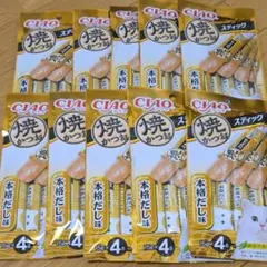 S24猫のおやつ　いなば　チャオスティック　焼かつお　本格だし味のサムネイル