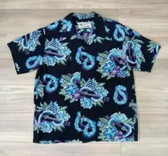 ALOHA PARADISE アロハシャツ Mサイズのサムネイル