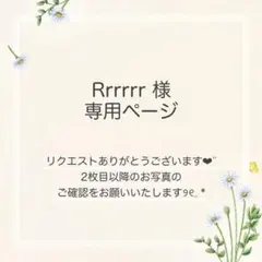 Rrrrrr様 おまとめ9点