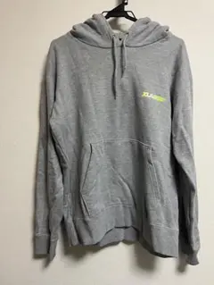 XLARGE グレー パーカー フード付き