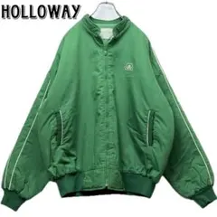 HOLLOWAY ナイロンジャケット ジャンパー 中綿入り XL 古着 US輸入
