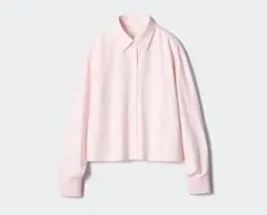 UNIQLO JW ANDERSON オックスフォードシャツ ピンク ストライプ