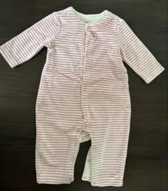 babyGap ボーダー柄 ロンパース 60cmのサムネイル