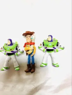 トイストーリー ウッディ バズ・ライトイヤー ミニフィギュア