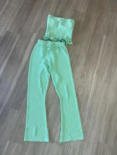 ワイドパンツ セットアップ