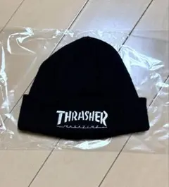 THRASHER ブラック ニット帽