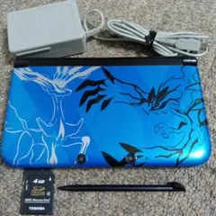 Nintendo3DSLL ポケットモンスターX ゼルネアス イベルタルブルー
