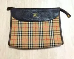 Burberry ノバチェック柄 クラッチバッグ　セカンドバッグ