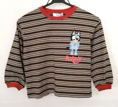 BLUEY　ブルーイ　ボーダー　Tシャツ　ロンT　120