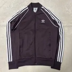 希少カラー アディダス SSTトラックジャケット ボルドーワインレッド M