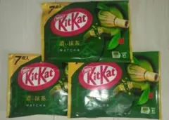 キットカット 濃い抹茶 7枚入×3袋 KitKat MATCHA