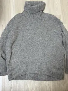 ギャルリーヴィー　タートルネック ニット セーター　ファインウール