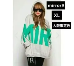 入手困難 大阪限定 ミラーナイン MIRROR9 ICON hoodie XL