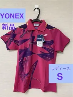 ✨YONEX✨新品 タグ付き ゲーム Ｔシャツ ウェア レディース S ピンク
