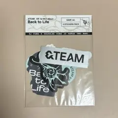 &TEAM Back to Life ステッカー