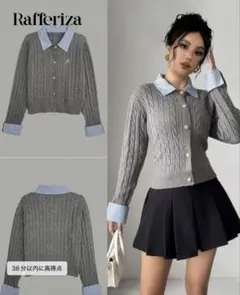 SHEIN ニットカーディガンセーター　トップス