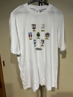 サッカーチームエンブレムTシャツ ホワイト