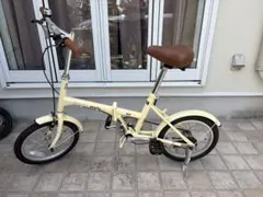 KCD NAGOYA SS-H16 折りたたみ自転車 アイボリー - メルカリ