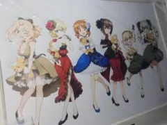 ガールズ＆パンツァー 複製原画　10周年　キャラファイングラフ ドンキ ガルパン ガールズ&パンツァー 最終章 キャラファイングラフ 複製原画 ドンキ