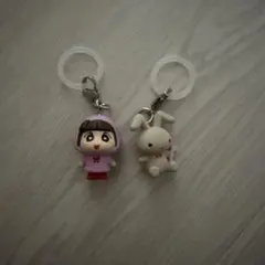 クレヨンしんちゃん めじるしアクセサリー2 あいちゃん ネネちゃんウサ