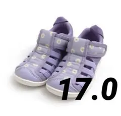 【新品】アプレレクール イフミー サンダル 17.0cm コラボ パープル
