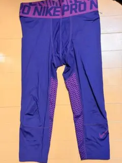Nike Pro 紫色 タイツ Lサイズ