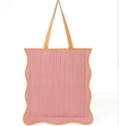 フランフラン　トートバッグピンク　かわいい　個性的